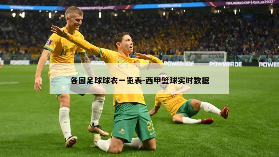各国足球球衣一览表-西甲篮球实时数据
