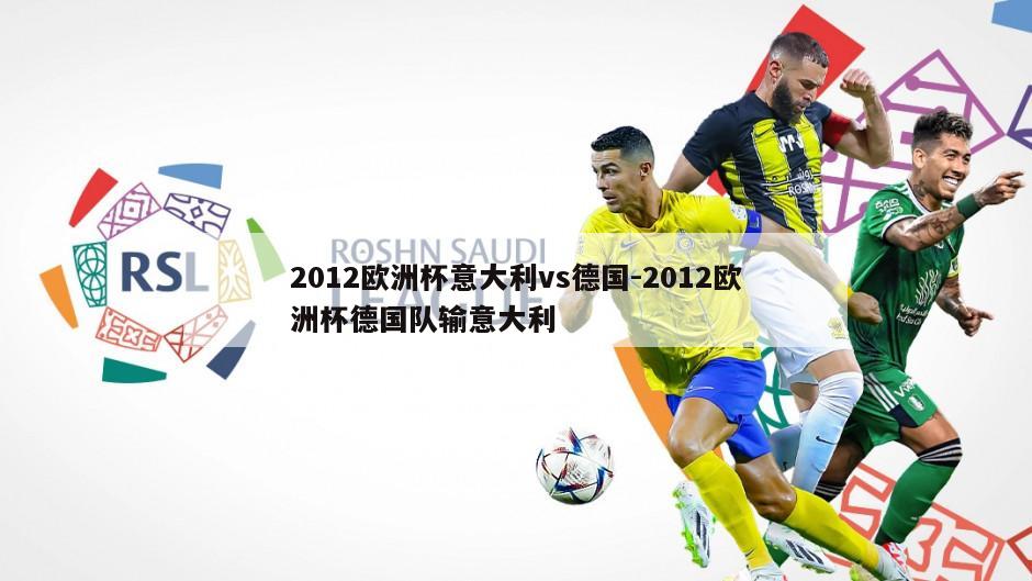 2012欧洲杯意大利vs德国-2012欧洲杯德国队输意大利
