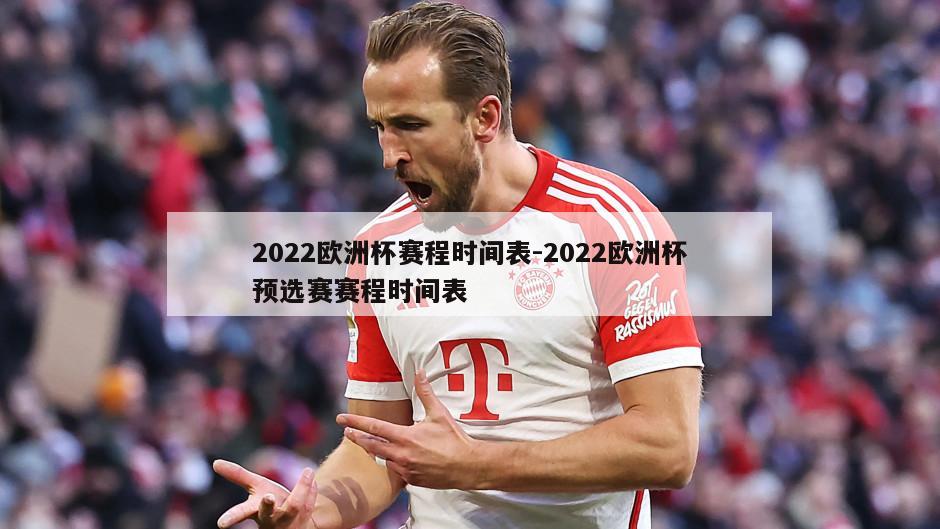 2022欧洲杯赛程时间表-2022欧洲杯预选赛赛程时间表
