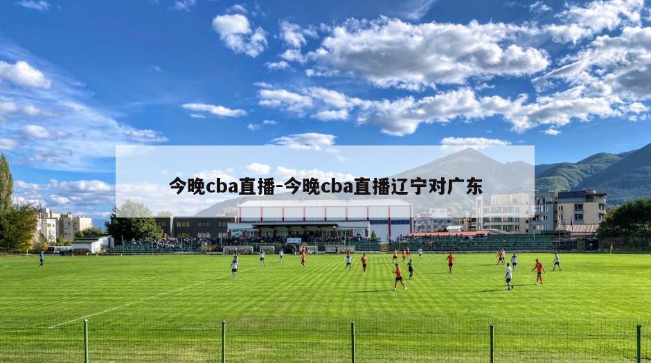 今晚cba直播-今晚cba直播辽宁对广东