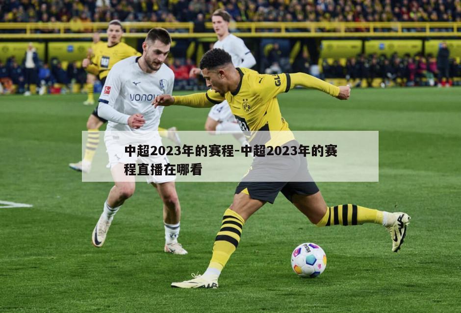 中超2023年的赛程-中超2023年的赛程直播在哪看